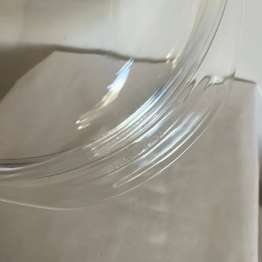 Pyrex 684-C Clear Glass 2 Quart Casserole Replacement Lid 10.25